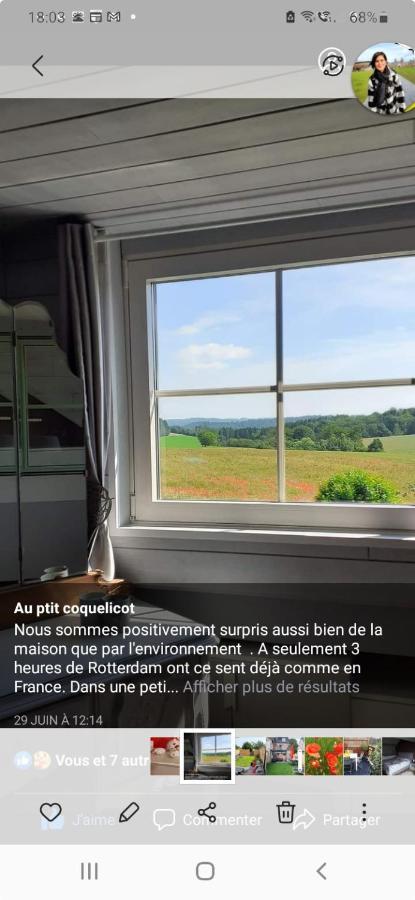 Au Ptit Coquelicot Houyet Exterior foto